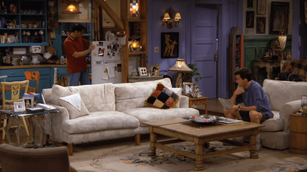 friends tv show living room decorations