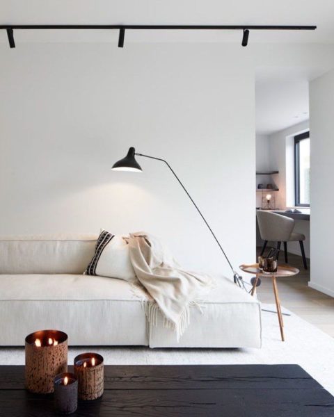 White Interior Design Living Room Ideas | White Decor Ideas - Soho Lighting