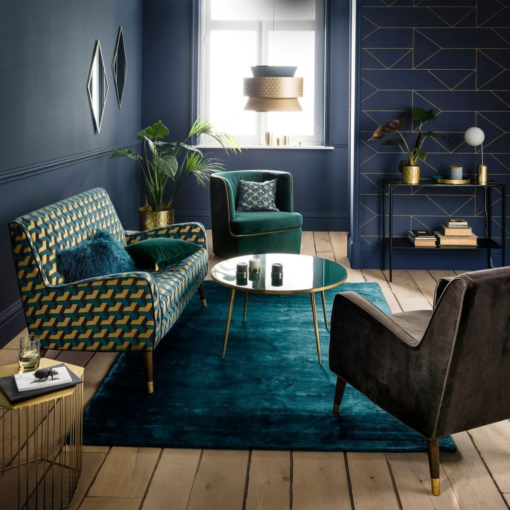 Art Deco Interior Design Ideas  Art Deco Living Room Ideas - Soho