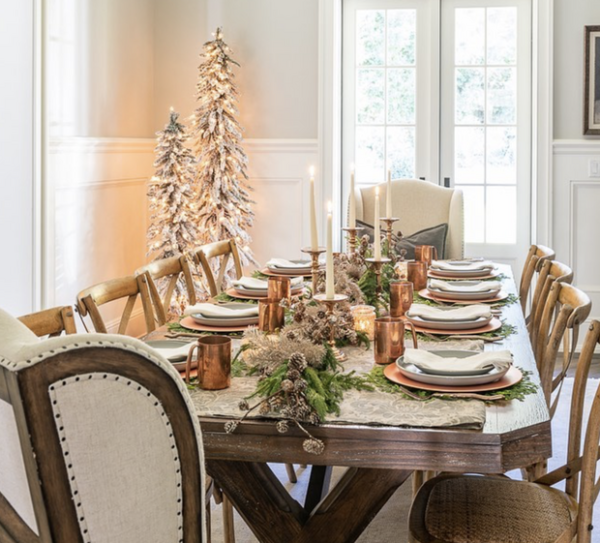 5 Sophisticated Christmas Table Setting Ideas - Soho Blog